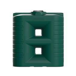 Емкость пластиковая прямоугольная для хранения воды, жидкостей и дизельного топлива, 2000 л, зеленый [TSN3000S2]