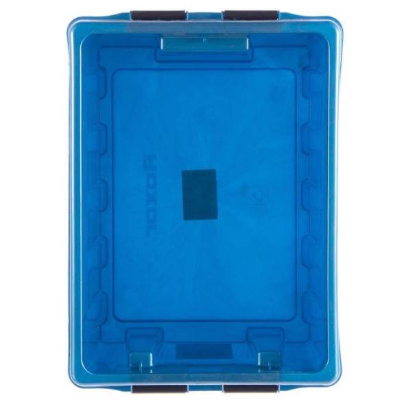 Контейнер с крышкой и клипсами Rox Box Original, 120 л, 740x565x400 мм, синий [120-00.06]