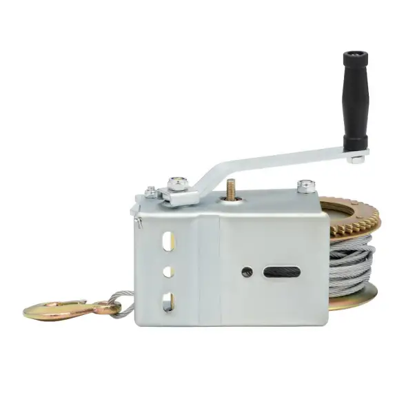 Лебедка барабанная Стелла-техник WH25-20 грузоподъемность 1,1т, канат 20м