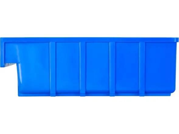 Контейнер полочный пластиковый, 300x185x100 мм, 5.55 л, синий [6002]