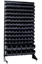 Стеллаж с пластиковыми ящиками 1801-1/11/2 СH