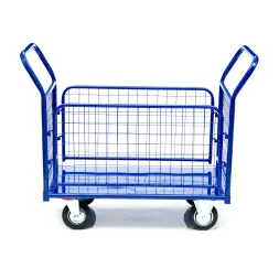 Тележка платформенная Стелла-техник КПО-300-С-125-К, с бортами, 600х1000мм