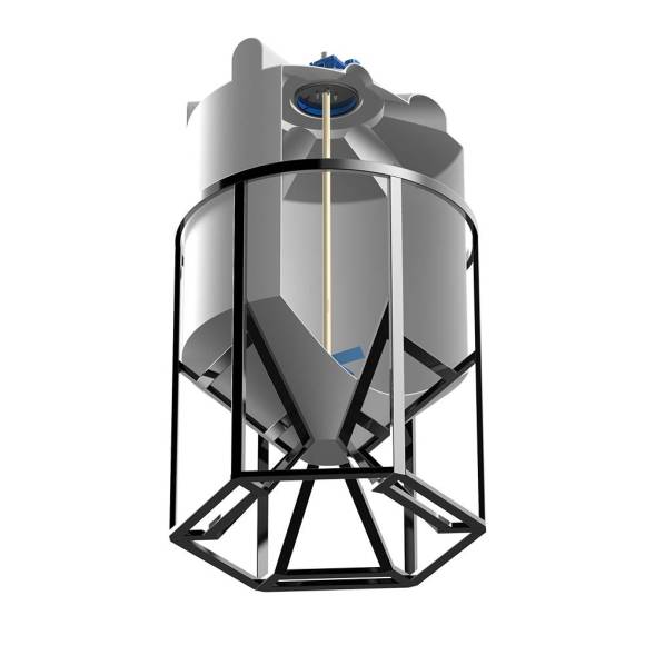 Емкость K 2000 литров с лопастной мешалкой