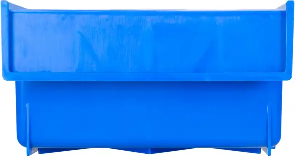 Контейнер полочный пластиковый, 400x185x100 мм, 7.4 л, синий [6003]