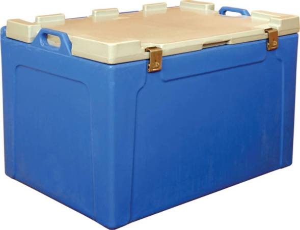 Изотермический контейнер 750х530х520 мм с крышкой