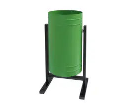 Урна стальная «Альфа» круглая