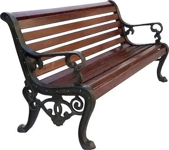 Скамейка чугунная «Аллея» 0,6 м (кресло)