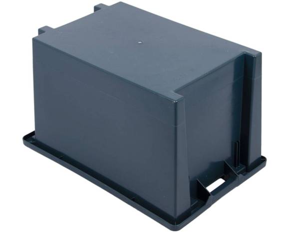 Пластиковый ящик 600х400х350 конусный сплошной