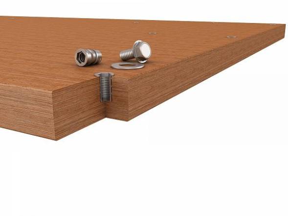 Столешница ДВК из фанеры 40 мм (ширина 1310 мм)