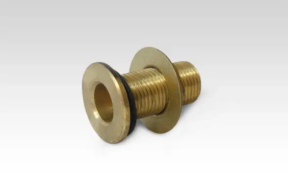 Отвод из бака в сборе G1 1/2 латунь