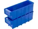 Контейнер полочный пластиковый, 300x92x100 мм, 2.76 л, синий [6005]