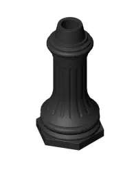 Цоколь чугунный тип Пушкин