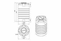 Емкость T 500 л