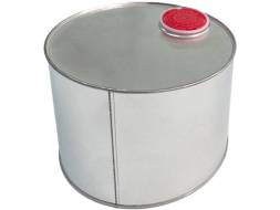 Банка жестяная 2,4 литра с крышкой берикап