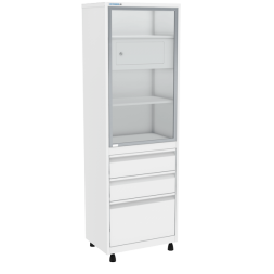 Шкаф медицинский ШМС-1-А-Т-Р-2/1 [10863]