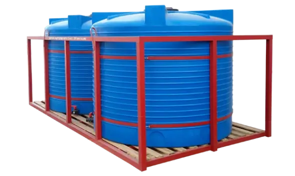 Каркас двойной для транспортировки, растворных узлов, агротехники на 10000 литров
