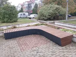 Модульная скамейка «Бельфор»