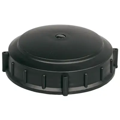 Крышка для емкости D240мм накидная c дыхательным клапаном пластик Италия