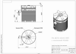 Мини АЗС V 9000 БелАК - раздаточная колонка со счетчиком