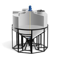 Емкость KV 3000 литров с пропеллерной мешалкой
