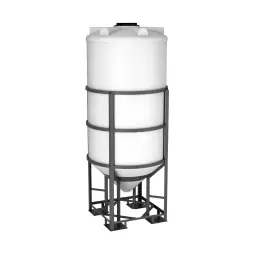 Емкость ФМ 2000л белая в обрешетке