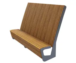 Скамейка стальная «Эдем»