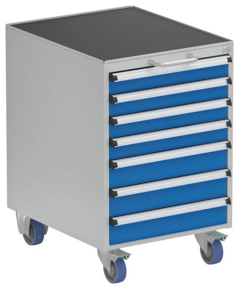 Тумба с выдвижными ящиками Treston 53/66-4, роликовые колеса, 4x75 3x100 , 5366304-07