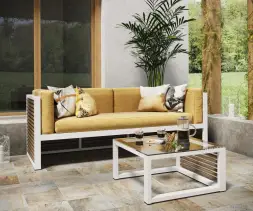 Столик «Параллель» Со стеклянной столешницей