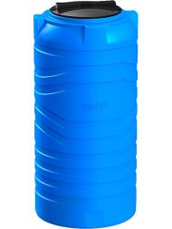 Емкость пластиковая вертикальная цилиндрическая, 200 л, синий [N 200]