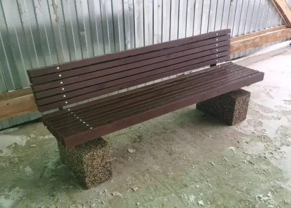 Скамейка бетонная «Серпухов»