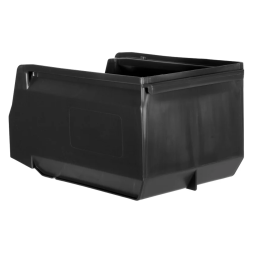 Складской лоток для метизов, мелочей и деталей Logic Store®, 350х225х150 мм, черный [12.403]