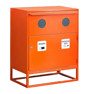 Контейнер для сбора, накопления и хранения отработанных энергосберегающих ламп и ртутных термометров, а также химических элементов питания КЛБ-2