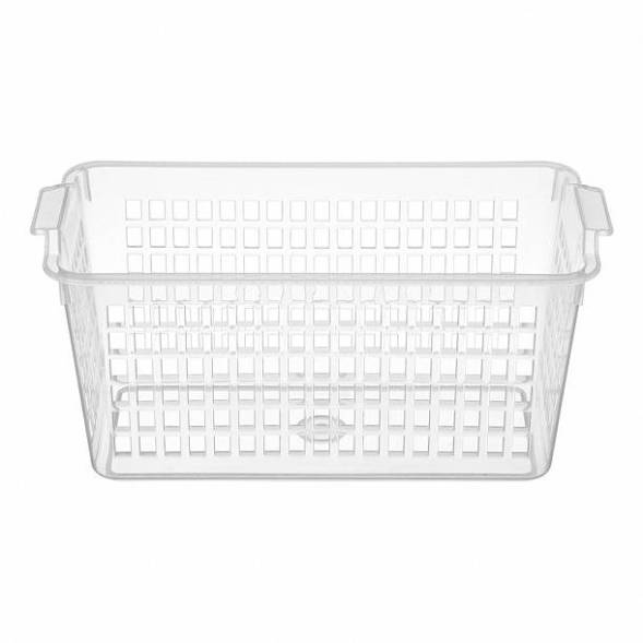 Корзинка универсальная 280x135x123 мм, бесцветный