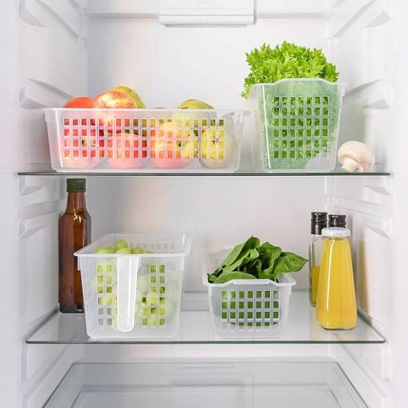 Корзинка универсальная 280x135x123 мм, бесцветный