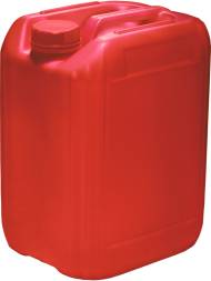 Канистра пластиковая, 21.5 л, красный [5174]