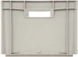 Ящик (лоток) универсальный полипропиленовый, 400x300x220 мм, 21 л, серый [ЕС 4322.1]