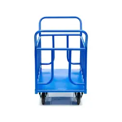 Тележка платформенная Стелла-техник КПО-500Т-150-И, с бортами, 800х1200мм