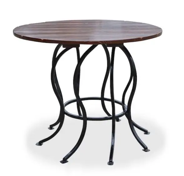 Стол круглый садовый «Восемь ног»