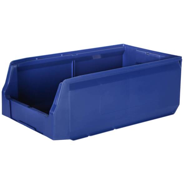 Складской лоток для метизов, мелочей и деталей Logic Store®, 400х225х150 мм, синий [12.414]