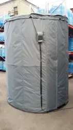 Емкость T 5000л синяя с утеплением и поддоном