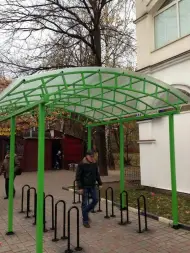 Велопарковка с навесом Velo-12