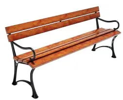 Скамейка чугунная «Ратио» 1,5 м
