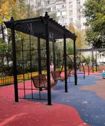 Качели садово-парковые «Зимний сад» двойные