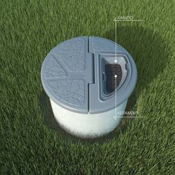 Крышка колодца Rostok складная