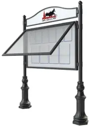 Информационный стенд «Пушкин»