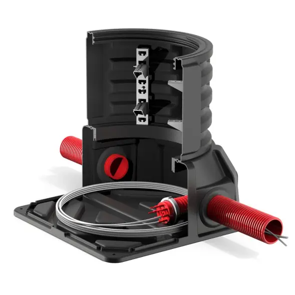 Колодец оперативного доступа КОД 2 H1000 с крышкой D 780 мм