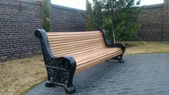 Скамейка чугунная «ВДНХ» 4,3 м