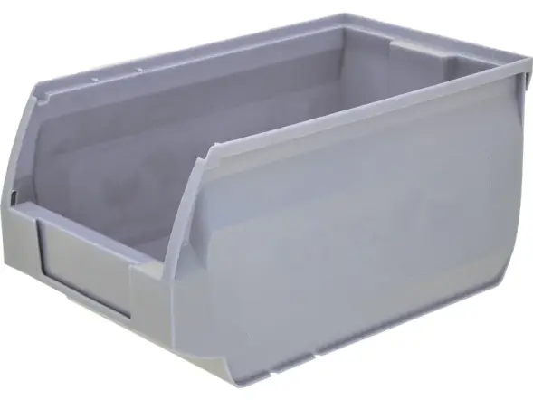 Ящик (лоток) антистатический пластиковый, 250x150x130 мм, 4.88 л, черный [5002 ESD]