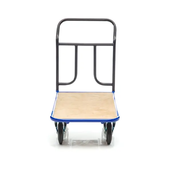 Тележка платформенная Стелла-техник КПТ-500-200-И, с фанерой, 600х1000мм