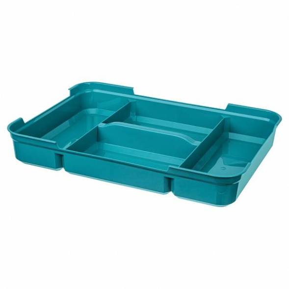 Ящик универсальный с замками и вставкой-органайзером Grand box, 390x290x180мм, 15,3л